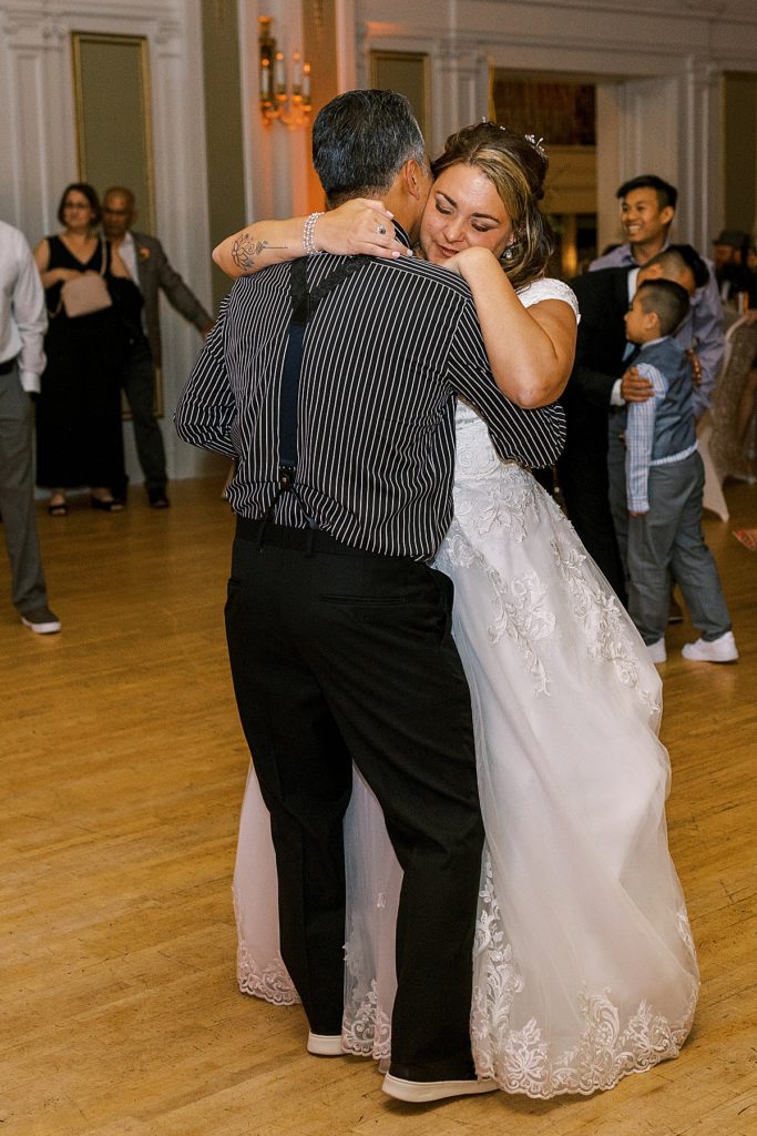 couple and their first dance
